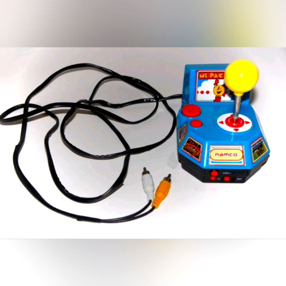 Namco Jakks Ms. Pac-Man Plug & Play TV Games Pole Position Galaga Xevious Mappy
